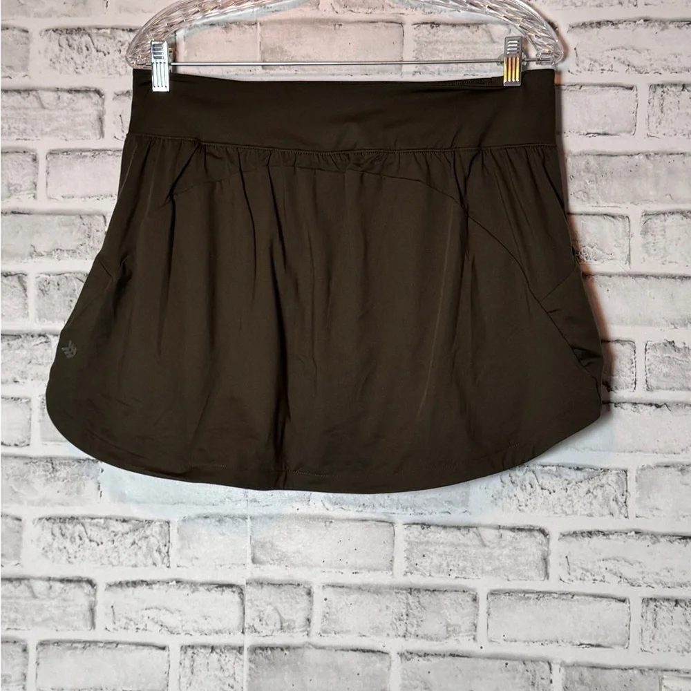 All in Motion Olive Skort with pockets size‎ large